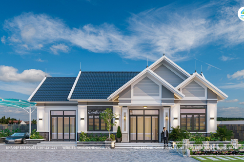 nhà cấp 4 thiết kế hiện đại