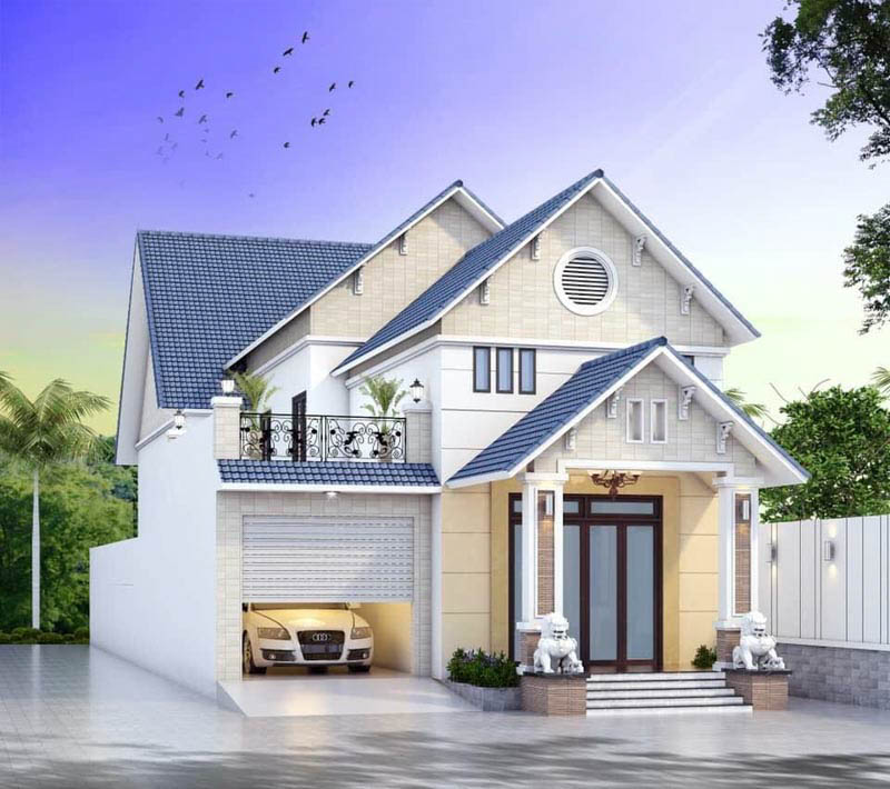 Nhà vườn cấp 4 có thời gian xây dựng nhanh